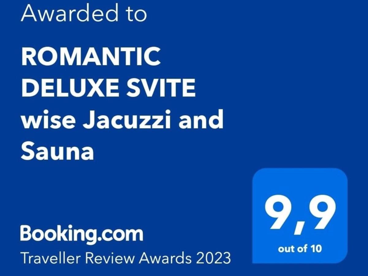 Romantic Deluxe Svite Wise Jacuzzi And Sauna Афины Экстерьер фото
